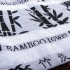 竹炭提花浴巾